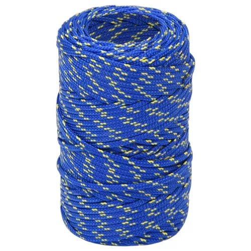 Kék polipropilén hajókötél 2 mm 500 m
