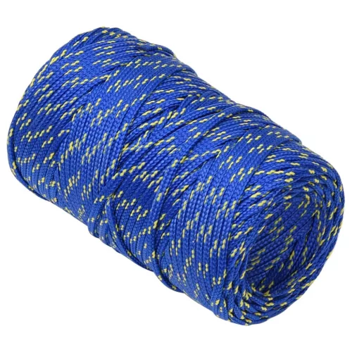 Kék polipropilén hajókötél 2 mm 500 m