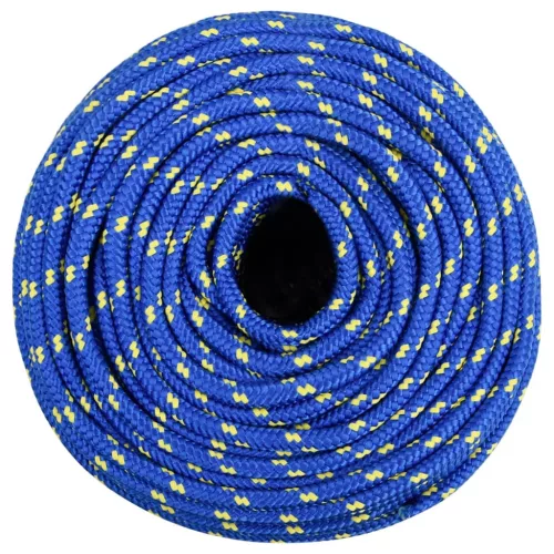 Kék polipropilén hajókötél 8 mm 250 m