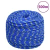Kék polipropilén hajókötél 10 mm 500 m