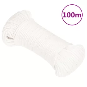 Teljesen fehér polipropilén hajókötél 3 mm 100 m