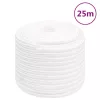 Teljesen fehér polipropilén hajókötél 16 mm 25 m