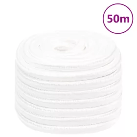 Teljesen fehér polipropilén hajókötél 20 mm 50 m