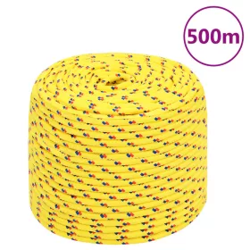 Sárga polipropilén hajókötél 8 mm 500 m