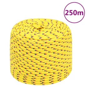Sárga polipropilén hajókötél 10 mm 250 m