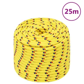 Sárga polipropilén hajókötél 12 mm 25 m