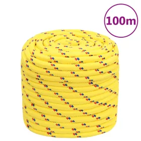 Sárga polipropilén hajókötél 16 mm 100 m