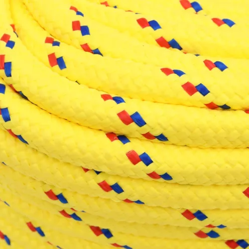 Sárga polipropilén hajókötél 18 mm 100 m
