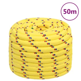 Sárga polipropilén hajókötél 20 mm 50 m