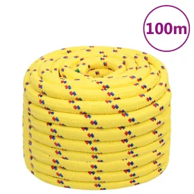 Sárga polipropilén hajókötél 20 mm 100 m