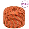 Narancssárga polipropilén hajókötél 12 mm 250 m
