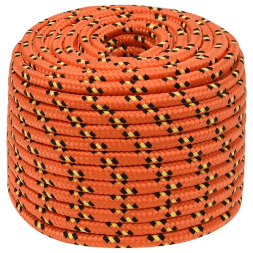 Narancssárga polipropilén hajókötél 14 mm 250 m