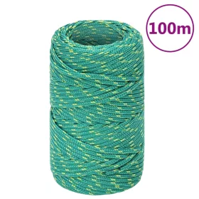 Zöld polipropilén hajókötél 2 mm 100 m