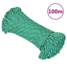 Zöld polipropilén hajókötél 4 mm 100 m