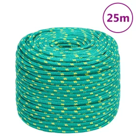 Zöld polipropilén hajókötél 10 mm 25 m