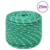 Zöld polipropilén hajókötél 12 mm 25 m