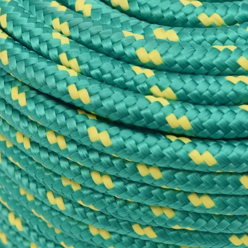 Zöld polipropilén hajókötél 12 mm 25 m