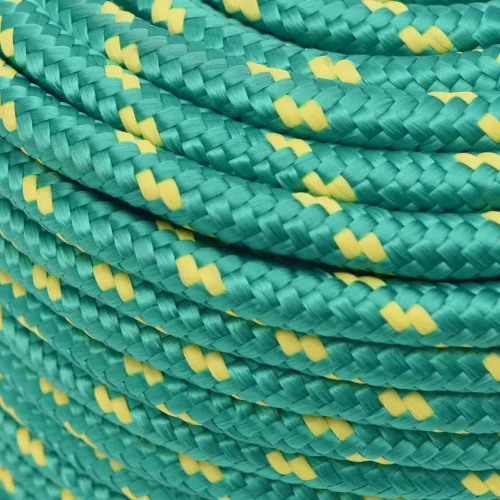 Zöld polipropilén hajókötél 12 mm 250 m