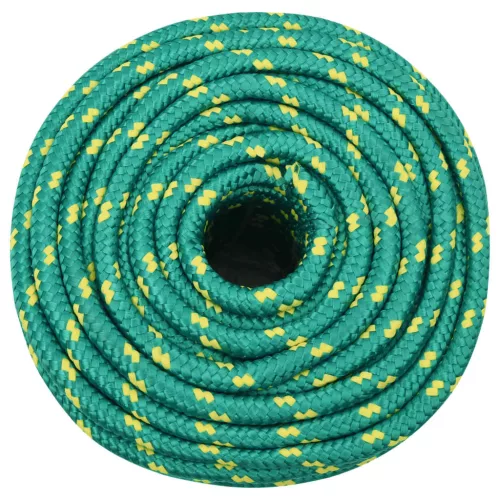 Zöld polipropilén hajókötél 14 mm 250 m