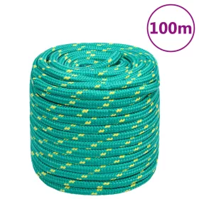 Zöld polipropilén hajókötél 18 mm 100 m