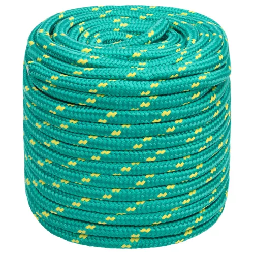 Zöld polipropilén hajókötél 18 mm 100 m