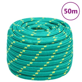 Zöld polipropilén hajókötél 20 mm 50 m