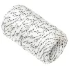 Fehér poliészter fonott csónakkötél 2 mm x 25 m