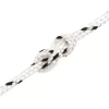Fehér poliészter fonott csónakkötél 2 mm x 25 m