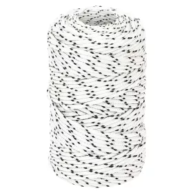 Fehér poliészter fonott csónakkötél 2 mm x 250 m