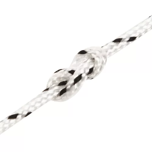 Fehér poliészter fonott csónakkötél 2 mm x 250 m