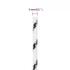 Fehér poliészter fonott csónakkötél 3 mm x 500 m