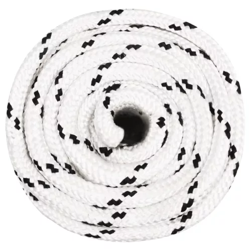 Fehér poliészter munkakötél 16 mm 100 m