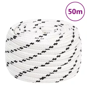Fehér polipropilén munkakötél 18 mm 50 m
