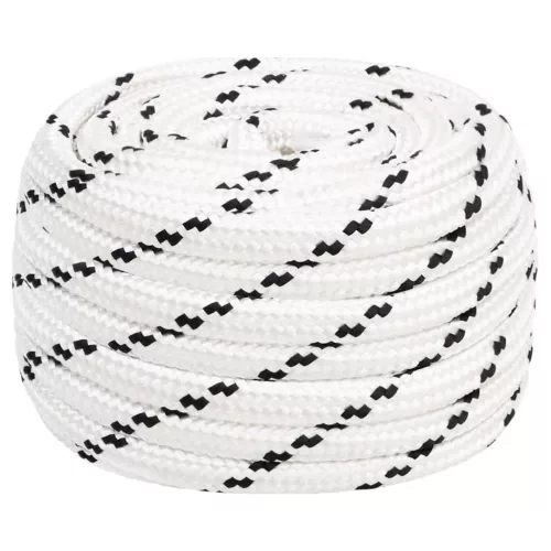 Fehér polipropilén munkakötél 18 mm 50 m