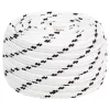 Fehér poliészter fonott csónakkötél 20 mm x 50 m