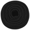 Fekete poliészter munkakötél 12 mm 100 m