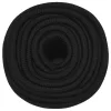 Fekete poliészter munkakötél 12 mm 250 m
