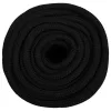 Fekete poliészter munkakötél 18 mm 50 m