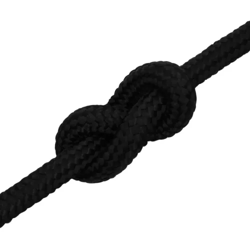 Fekete poliészter munkakötél 18 mm 100 m