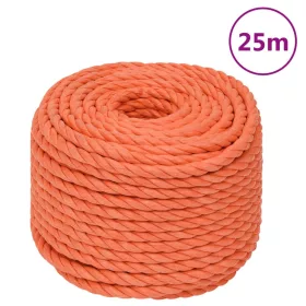 Narancssárga polipropilén munkakötél 24 mm 25 m