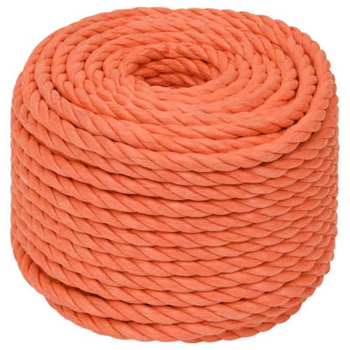 Narancssárga polipropilén munkakötél 24 mm 25 m