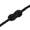 Fekete polipropilén munkakötél 20 mm 50 m