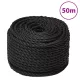 Fekete polipropilén munkakötél 24 mm 50 m