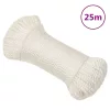 Fehér polipropilén munkakötél 6 mm 25 m