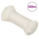 Fehér polipropilén munkakötél 8 mm 500 m