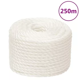 Fehér polipropilén munkakötél 12 mm 250 m