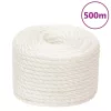 Fehér polipropilén munkakötél 12 mm 500 m