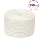 Fehér polipropilén munkakötél 16 mm 250 m