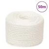 Fehér polipropilén munkakötél 24 mm 50 m