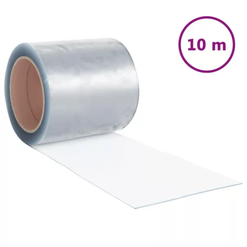 Átlátszó PVC ajtófüggöny 200 mm x 1,6 mm 10 m